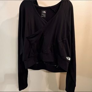 North Face crossover hoodie